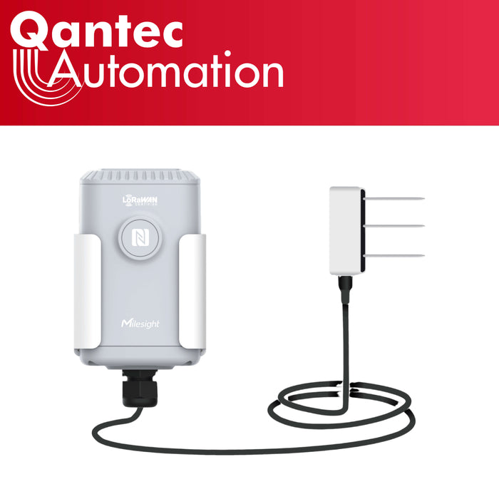 Qantec Automation-Milesight Soil Moisture Temperature Conductivity Sensor