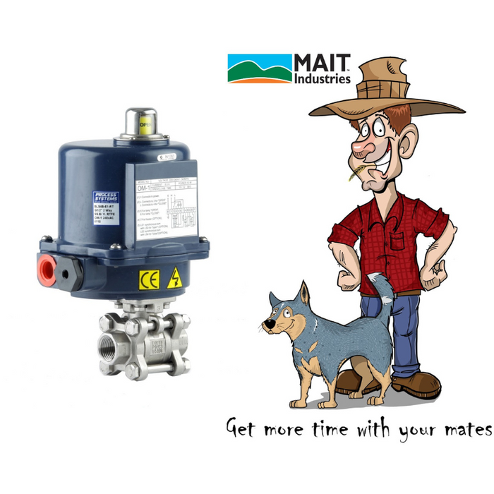 MAIT_50mm Ball Valve with 12v DC Actuator