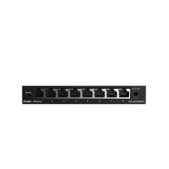 Powertec_Ruijie Reyee RG-ES208GC 8-Port Managed Switch, 8x Gigabit RJ45