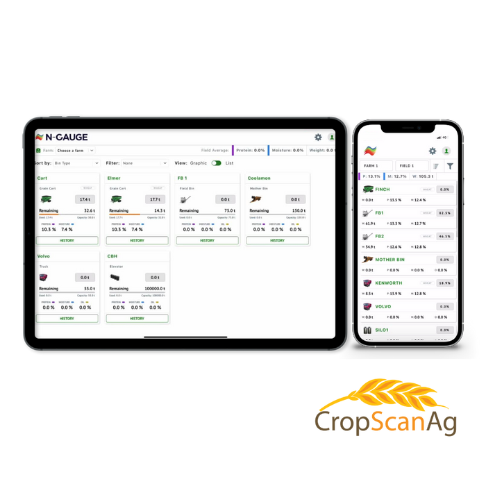 CropScanAg - N-GAUGE Grain Logistics Subscription