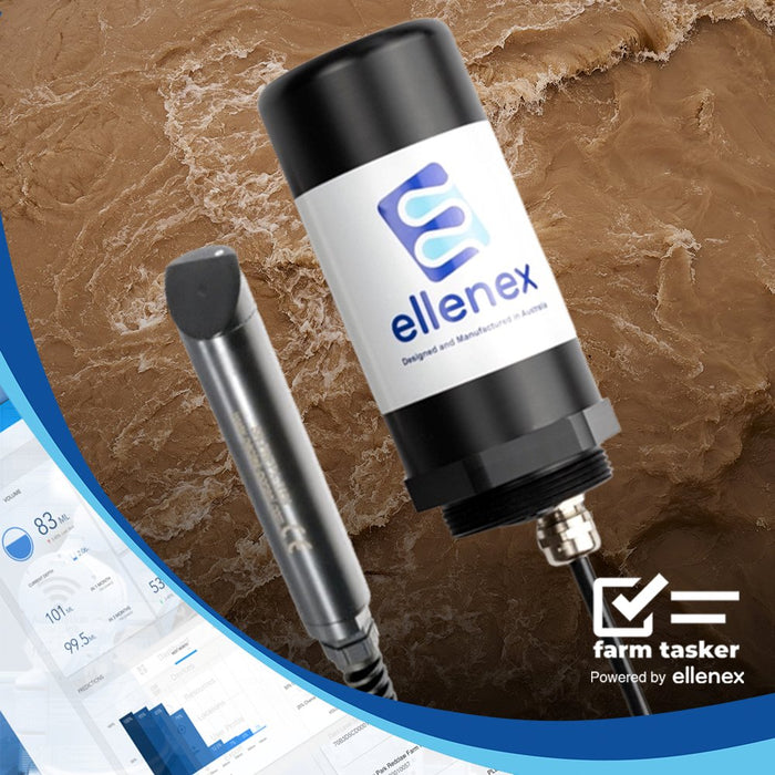 FarmTasker (powered by ellenex) - Low Power Satellite Water turbidity monitoring system
