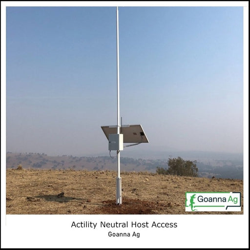 Goanna Ag - AGtility Neutral Host - Deploy, Commission, Activation of a Universal LoRaWAN Gateway and Program Onboarding and Participation Fee