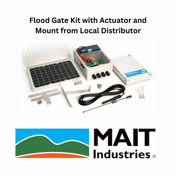 MAIT_Single Flood Gate with Actuator