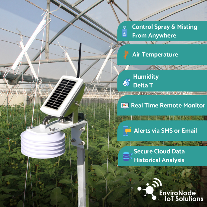 EnviroNode IoT Solutions & Dosec Design-Climate Control Beacon - Cellular