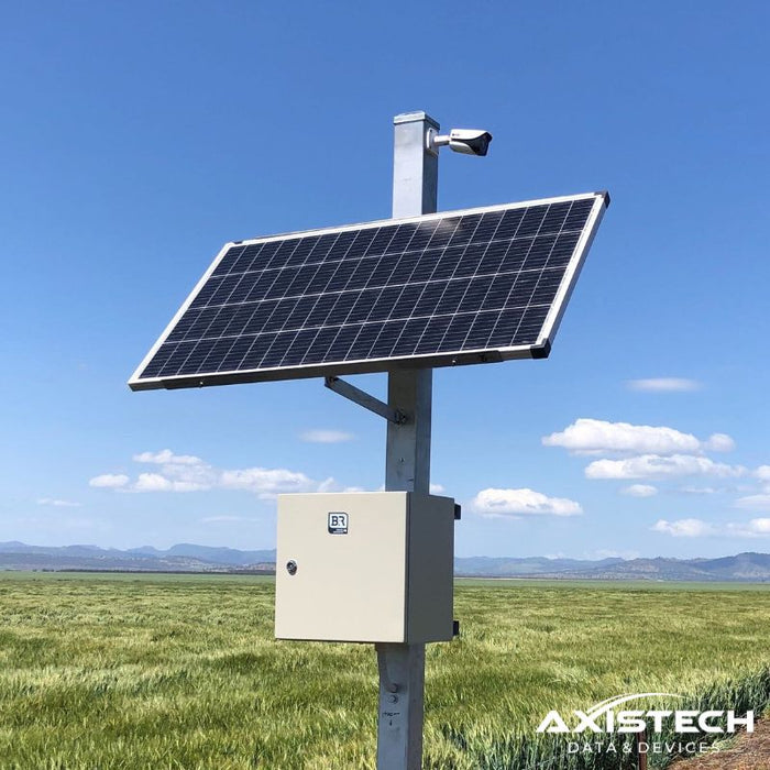 AxisTech_200 W Solar Panel and Mount