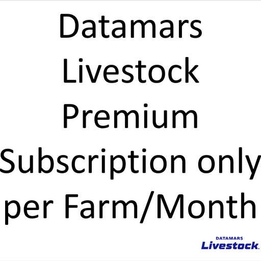 Datamars Livestock - Datamars Livestock Premium Subscription only per Farm/MonthDatamars Livestock Premium Subscription only per Farm/Month