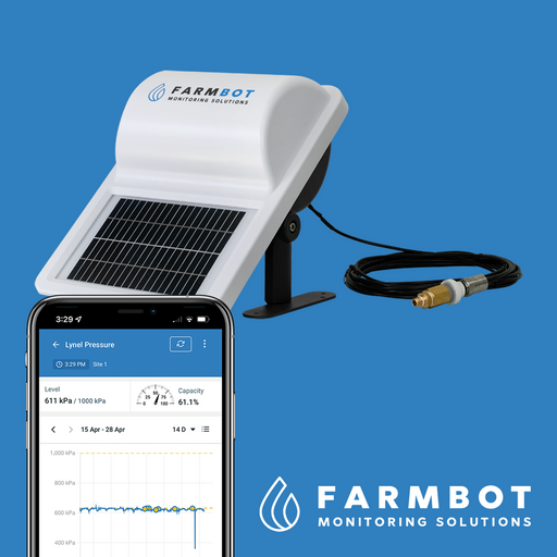 Farmbot Monitoring Solutions - Line Pressure Sensor- SubscriptionLine Pressure Sensor- Subscription
