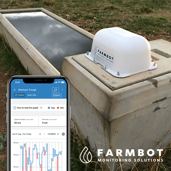 Farmbot Monitoring Solutions - Wireless Trough Sensor
