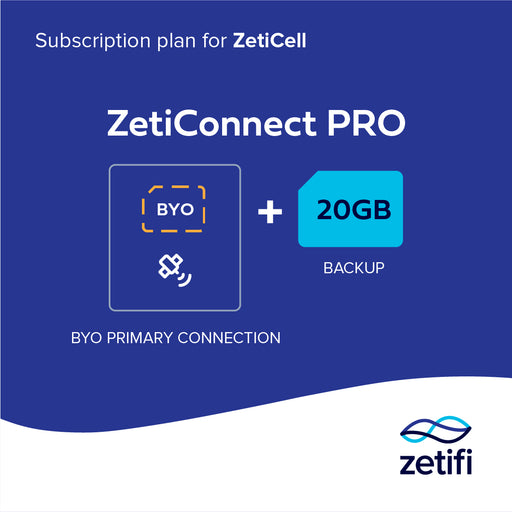 Zetifi - ZetiConnect PRO plan