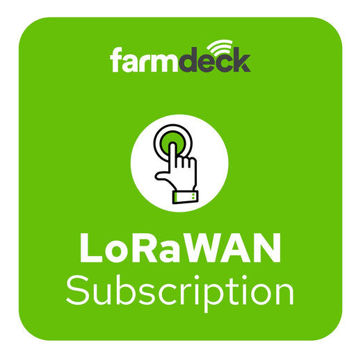 Farmdeck - LoRaWAN Subscription - per sensor / per month