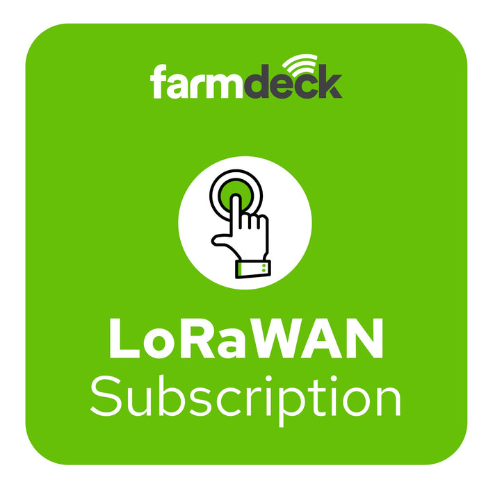 Farmdeck - LoRaWAN Subscription - per sensor / per month