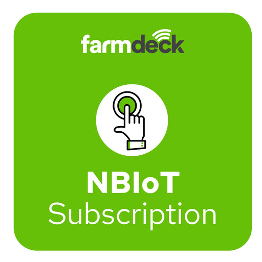 Farmdeck - NBIoT Subscription - per sensor / per monthNBIoT Subscription - per sensor / per month