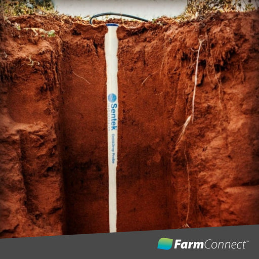 Rubicon Water/FarmConnect - Soil Moisture Probe 90cm (Moisture, Temp & Salinity) TriScan by Sentek