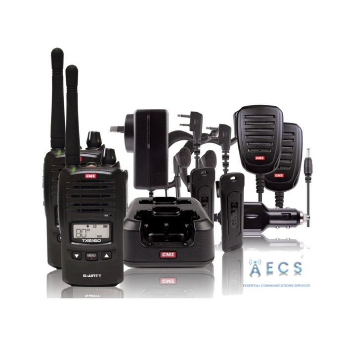 Essential Communications Services - ECS GME TX6160TP 5W UHF CB Kit