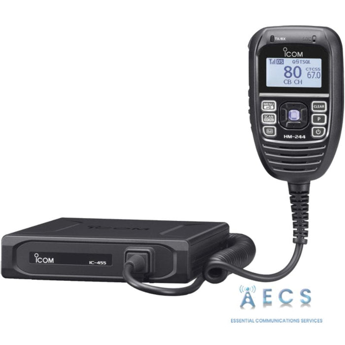 Essential Communications Services - ECS Icom IC455 12-24V UHF Transceiver