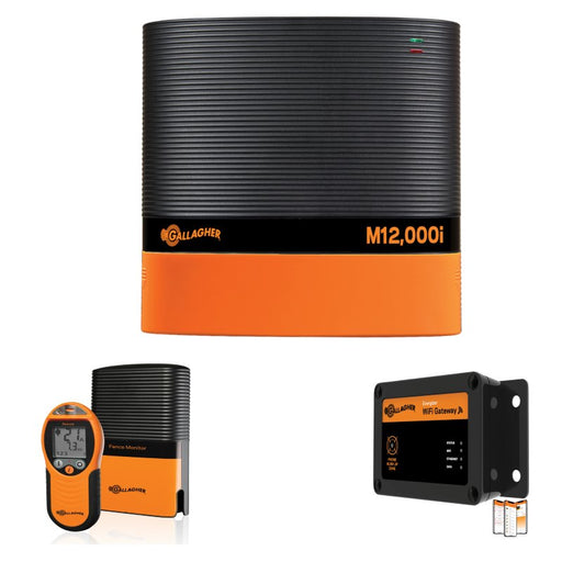 Gallagher - Gallagher i Series Energiser M12000 Mains Energiser with i Series Comms Pack and Wi-Fi Gateway + Ag Devices App