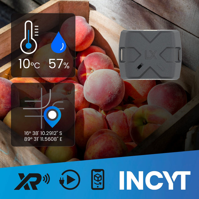 INCYT - Battery Powered Bluetooth Tracking Beacon - Lyra Track + Advanced Sense