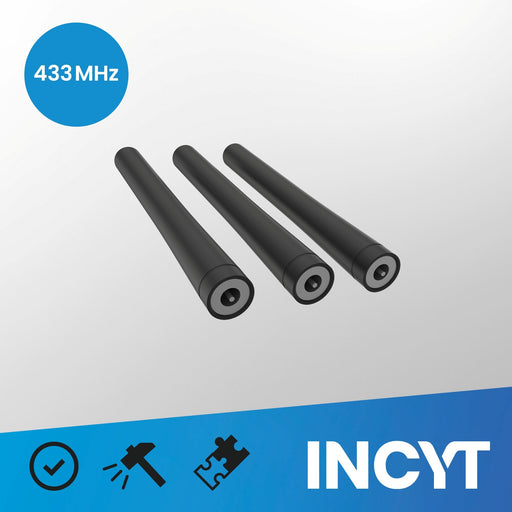 INCYT - Blue Node 433MHz Replacement Antenna (3 Pack)
