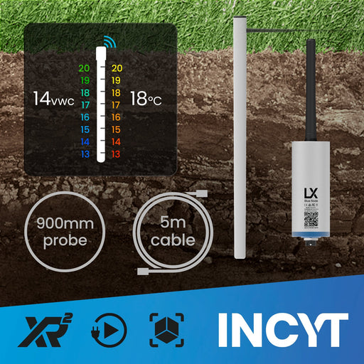 INCYT - Smart Sensor Soil Moisture Kit - Sentek Triscan 900mm w/ 5m cable