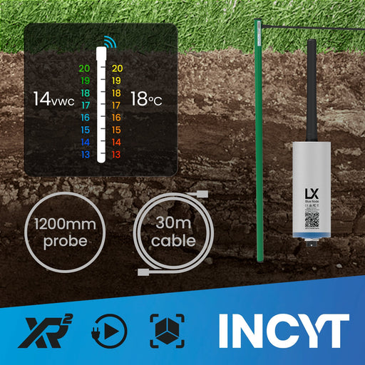 INCYT - Smart Sensor Soil Moisture Probe - EnviroPro 1200mm w/ 30m cable