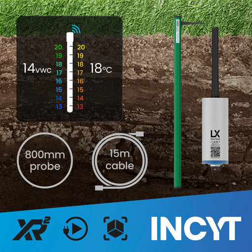 INCYT - Smart Sensor Soil Moisture Probe - EnviroPro 800mm w/ custom cable
