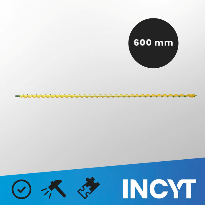 INCYT - Tapered Auger 600mm, Drill & Drop for SENTEK Soil Moisture Probe