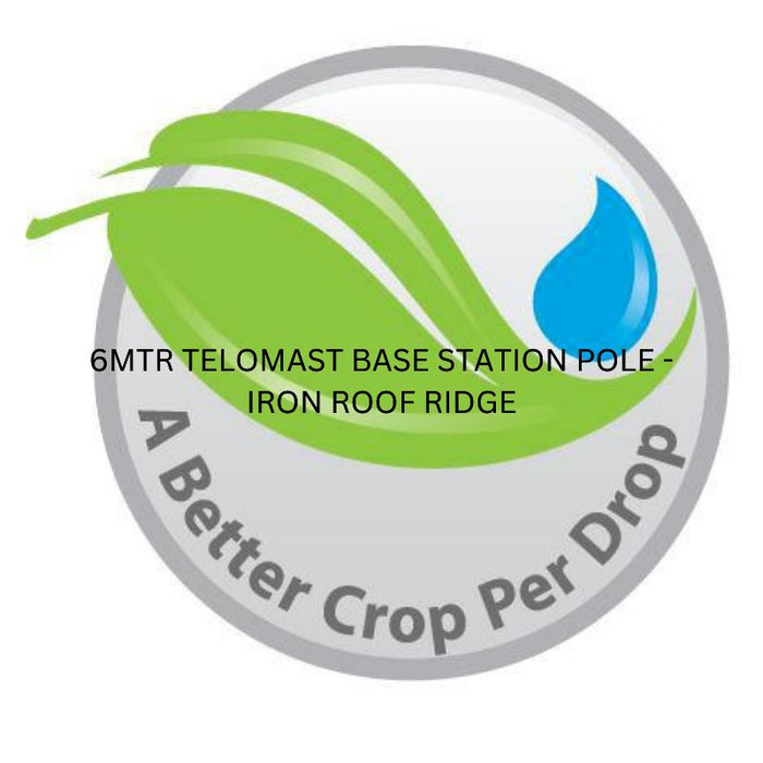 MAIT - 6MTR TELOMAST BASE STATION POLE - IRON ROOF RIDGE