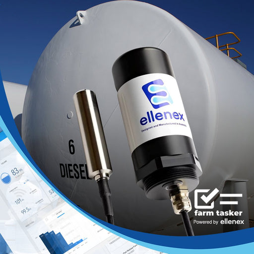 FarmTasker (powered by ellenex) - Low Power Satellite Diesel tank Operation monitoring 