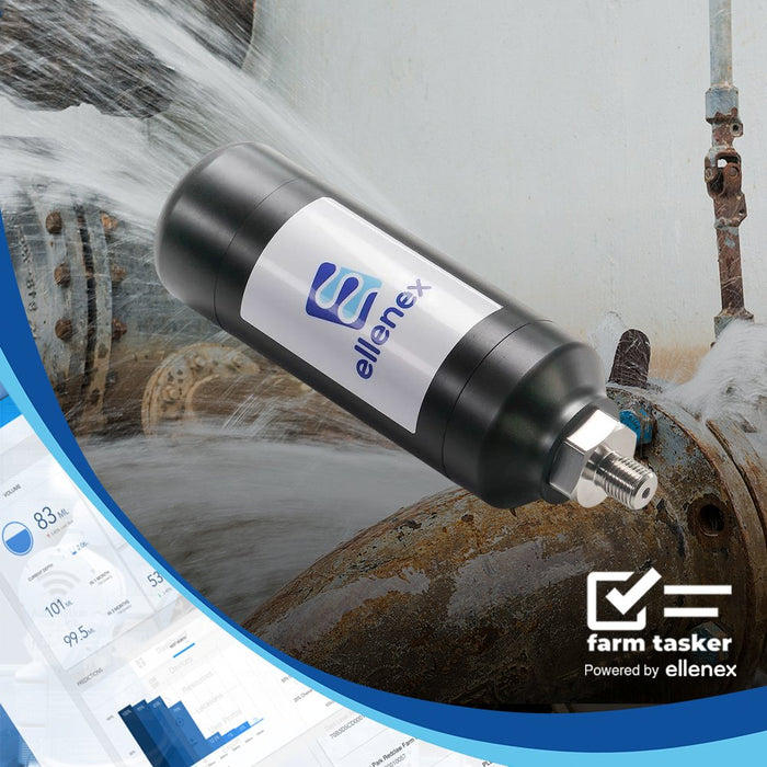 FarmTasker (powered by ellenex) - Low Power Satellite Water pipe leakage Monitoring