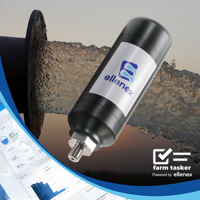 FarmTasker (powered by ellenex) - Low Power Satellite Water pipe pressure monitoring 