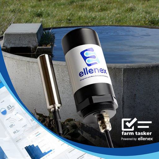 FarmTasker (powered by ellenex) - Low Power Satellite Water Trough Operation Monitoring