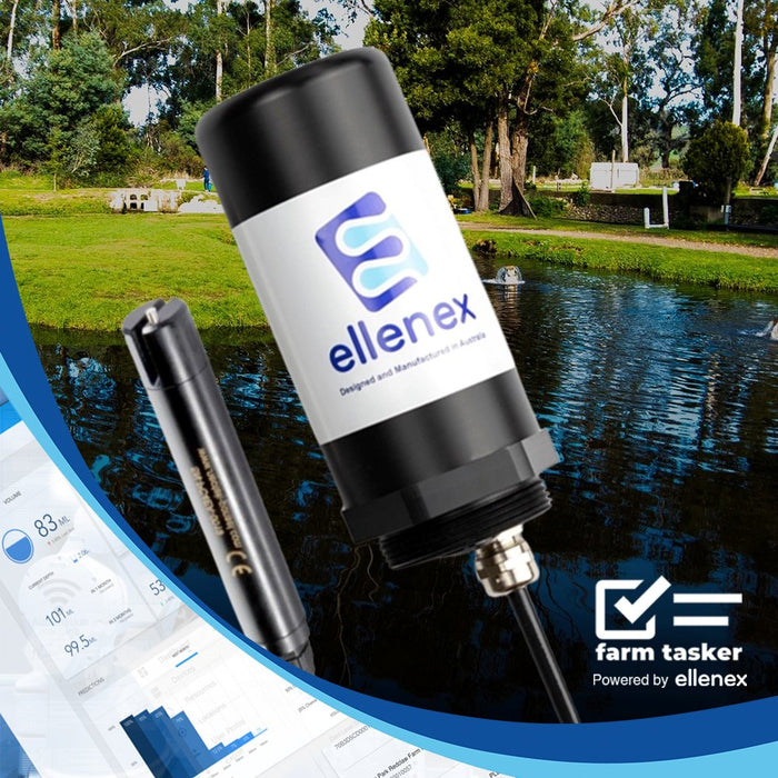 FarmTasker (powered by ellenex) - NB IoT Water salinity monitoring system