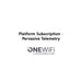 OneWiFi - Platform Subscription - Pervasive Telemetry